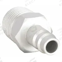 SPEEDAIRE Quick Connect Hose Coupling: 1/4 in Body Size, 1/2 in Hose Fitting Size, MNPT (MPN 30E626). Key specifications — Brand: SPEEDAIRE; Includes Valve: No; Thread Size: 1/2" -14.
