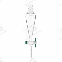 APPROVED VENDOR Separatory Funnel: Borosilicate Glass, 1 L, 23 mm, 75 mm Stem Lg, Colorless (MPN CG-1742-06). Key specifications — Product Type: Separatory Funnel; Body Color: Colorless; Brand: APPROVED VENDOR.