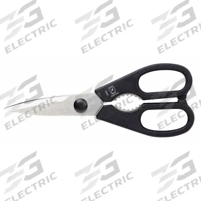 MERCER CUTLERY Kitchen Shears: Ambidextrous, Straight Handle, 8 in Overall Lg - Straight Kitchen Shears