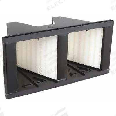 GRAINGER V-Bank Air Filter: 12 in x 24 in x 12 in, Fiberglass, Single Header - MERV 13 V-Bank Air Filters