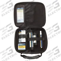 FLUKE NETWORKS Fiber Optic Cleaning Supplies: All Fiber Types, NFC-KIT-CASE. Key specifications — attr424275: NFC-KIT-CASE; attr511318: 620 Cleans; attr511327: All Fiber Types; attr511337: 1.25 mm Port Cleaning Swabs; attr511372: Fiber Optic Cleaning Kit; attr424278: FLUKE NETWORKS.