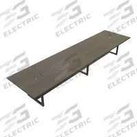 MIRELLA Conference Table: Rectangle, Fiberboard, Southern Tobacco, 47 1/4 in Overall Lg, Steel (MPN MRS16STO). Key specifications — attr987891: Traditional Leg; attr987894: Fiberboard; attr987867: Steel; attr987857: MIRELLA; attr987872: Steel.