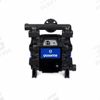 GRACO Electric Diaphragm Pump: PVDF Body, 1 in Fluid Connection Size, Flange Connection, Three Phase (MPN TE30-1402). Key specifications — Nameplate Voltage: 380-480V AC; Brand: GRACO; Diaphragm Material: PTFE with EPDM Backing; Check Valve Material: PTFE; Seat Material: PVDF.
