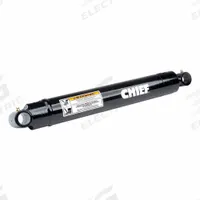CHIEF Welded Hydraulic Cylinder: 1.5 in Bore Dia., 18 in Stroke Lg, 25 in Retracted Lg, 1,990 lb (MPN 207378). Key specifications — attr95618: Double Acting; attr98893: CHIEF.