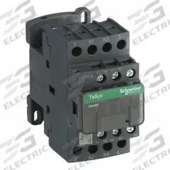SCHNEIDER IEC Magnetic Contactor: Non-Reversing, 4 Poles, 2NO/2NC Contacts, 12 A, 120V AC Coil (MPN LC1D128G7). Key specifications — Brand: SCHNEIDER; Integrated Surge Suppression: No.