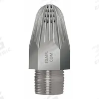 EXAIR Air Gun Nozzle: Aluminum/Zinc, 4 15/16 in Extension Lg, 1 1/4 in Male NPT Thread Size (MPN 1121). Key specifications — attr66384: Hard-Hitting Force; attr66393: Zinc; attr66401: Yes.