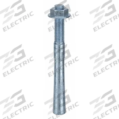APPROVED VENDOR Wedge Anchor: 7 in Overall Lg, 5/8 in Dia, 5/8"-11 Thread Size, Steel, Steel - Steel Wedge Anchors
