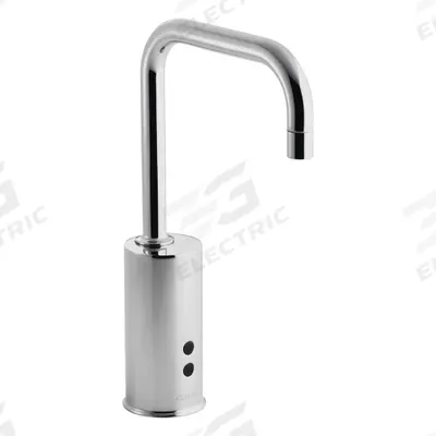 KOHLER Bathroom Sensor Faucet: Insight, Brass, Chrome Finish, Single-Post, Battery - Single-Post Sensor Bathroom Faucets