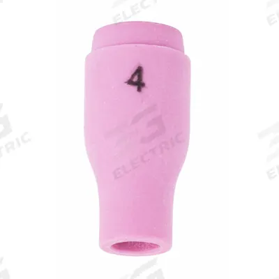 LINCOLN ELECTRIC Nozzle: Alumina, No. 4, Std - Standard Nozzles