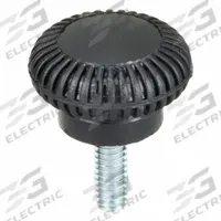 Hand Knob: Knurled, Plastic w/ Steel Thread, #8-32 Thread, 0.5 in Thread Lg, 0.75 in Dia (MPN GN820500K3--N21). Key specifications — Brand: INNOVATIVE COMPONENTS.