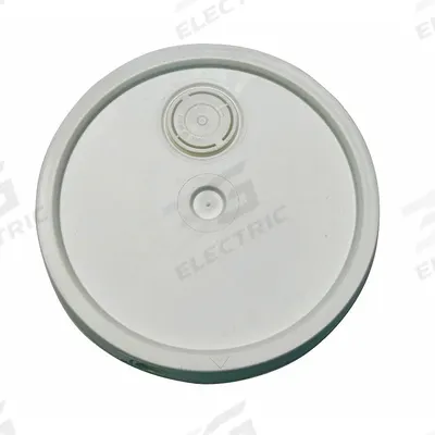 APPROVED VENDOR Pail Lid: Gasketed/Snap-On/Spout/Tear Tab, 8 7/8 in Overall Dia, White - Tear Tab Lids