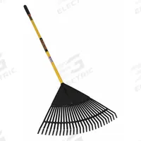 SEYMOUR MIDWEST Leaf Rake: Polypropylene Head, Fiberglass Handle, 51 in Handle Lg (MPN 40872GRA). Key specifications — Head Material: Polypropylene; Rake Type: Leaf Rake.
