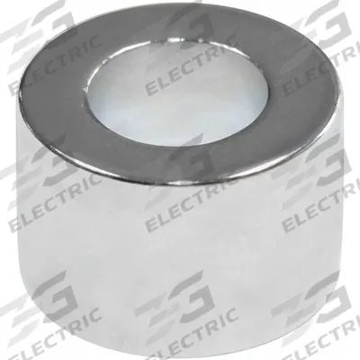 MAG-MATE Rare Earth Magnet: Neodymium, 23/64 in Outside Dia, 0.25 in Thick, Ring Magnet - Ring Rare Earth Magnets