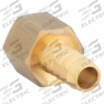 APPROVED VENDOR Barbed Hose Fitting: For 1/4 in Hose I.D., Hose Barb x NPT, Male x Female - Low-Lead Brass Multipurpose (Air, Water, Chemical) Rigid Barbed Hose Fittings