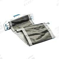 NVENT CADDY Adjustable Strap: 6 in Max. Bundle Dia., Galvanized Steel/Polypropylene, Black/Silver (MPN CAT425A6). Key specifications — Material: Polypropylene; Mounting Location: Threaded Rod; Color: Silver; Brand: NVENT CADDY.