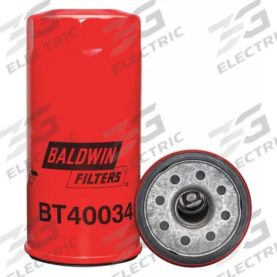 BALDWIN FILTERS Lube Element: BT40034, M20-1.50 Thread Size, 5 1/2 in Overall Ht, Oil - Spin-On Oil Filters