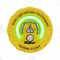 PANDUIT Absence of Voltage Tester: 1,000 V, CAT IV, IP54, For Three Phase, 8 ft Cable Lg (MPN VS2-AVT-3PF-08). Key specifications — Brand: PANDUIT; IP Rating: IP54.