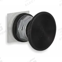 SCHNEIDER Mushroom Head Push Button: Black, 30 mm Mounting Size, Metallic, Maintained (MPN 9001KR9B). Key specifications — Brand: SCHNEIDER; Action: Maintained; Series: 9001K; Push Button Material Type: Metallic.