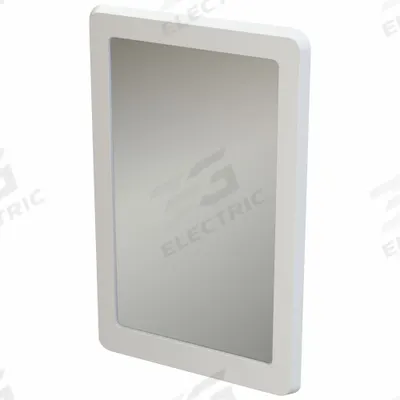 BESTCARE Bathroom Mirror: 1 (MPN WH1862-OCC11). Key specifications — Frame Material: Corterra. - Institutional Bathroom Mirrors