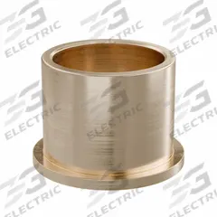Flanged Sleeve Bearing: Bronze, SAE 841, 50 mm Bore, 60 mm OD, 50 mm Lg, -35°F to 300°F, 2 PK (MPN FFM5060-50B). Key specifications — System of Measurement: Metric; Material Grade: SAE 841; Flange Type: Flanged; Brand: OILITE.