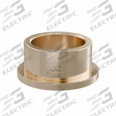 Flanged Sleeve Bearing: Bronze, SAE 841, 22 mm Bore, 28 mm OD, 15 mm Lg, -35°F to 300°F, 5 PK (MPN FFM2228-15B). Key specifications — System of Measurement: Metric; Material Grade: SAE 841; Flange Type: Flanged; Brand: OILITE.