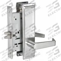 ASSA ABLOY ACCENTRA Door Lockset: Passage Lever Locksets, Chrome (MPN AUCN8801FL x 626). Key specifications — Ligature Resistance: Not Ligature-Resistant; Brand: ASSA ABLOY ACCENTRA; Lockset Function ANSI Code: F01; Visual Indicator Message: No Message; Lockset Style: Augusta; ADA Compliant: No; Finish: Satin Chromium-Plated.