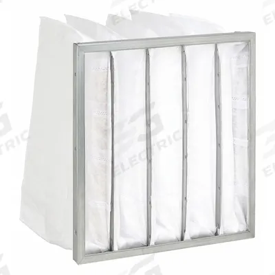 GRAINGER Pocket Air Filter: 20 in x 20 in x 14 in, MERV 8, White, Synthetic - MERV 8 Pocket Air Filters