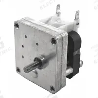 DAYTON AC Gearmotor: Parallel, Single Output Shaft, Shaded Pole, Open, 0.9 RPM, 50 in-lb Max Torque (MPN 52JE21). Key specifications — Brand: DAYTON; Full Load Current: 0.25 A.