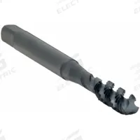WIDIA GTD Spiral Flute Tap: #6-40 UNF, H3 / 3B, 2 Flute, Semi-Bottoming Chamfer, Black Oxide Cobalt (MPN VTSFT5017)