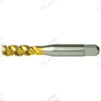 CLEVELAND Spiral Flute Tap: #10-32 UNF, H3 / 2B, 3 Flute, Bottoming Chamfer (MPN C55576)