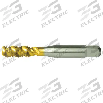 CLEVELAND Spiral Flute Tap: #10-32 UNF, H3 / 2B, 3 Flute, Bottoming Chamfer (MPN C55576) - General Purpose Spiral-Flute Taps