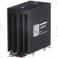 CRYDOM Heat Sink: DIN Rail Heat Sink Mounting, Aluminum, 2°C/W Thermal Resist (MPN HS201DR). Key specifications — Manufacturer Part Number: HS201DR; Fan: Yes; For Use With: Single or Dual Solid State Relays; Material: Aluminum; Heat Sink Mounting Style: DIN Rail; Brand: CRYDOM.