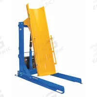 VESTIL Drum Dumper: Steel, Stationary, 1,000 lb Wt Capacity, Fiber/Metal/Plastic, Hydraulic, 115V AC (MPN HDD-60-10-S). Key specifications — For Drum Capacity: 55 gal; Brand: VESTIL; Chute Material: Steel; Portability: Stationary; Housing Material: Steel; For Drum Material: Plastic; Operating Voltage @ Current: 115V AC; Electrical Connection: Power Cord.