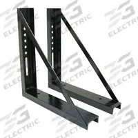 BUYERS PRODUCTS Mounting Bracket: Mounting Bracket, Truck Boxes, 18 in Lg (In.), Steel, Black, 2 PK (MPN 1701005B). Key specifications — Type: Mounting Bracket; Compatible with Product Type: Truck Boxes; Includes: Mounting Hardware; Material: Steel; Color: Black; Brand: BUYERS PRODUCTS.