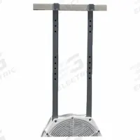 MULTIFAN Mounting Bracket: Mounting Bracket, 36 in Lg, 2 in Wd, Steel (MPN EXE54-5504). Key specifications — Includes: (2) Hanging Brackets; Material: Steel; Manufacturer Part Number: EXE54-5504; Brand: MULTIFAN; Color: Gray.