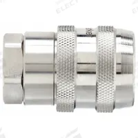 PARKER Hydraulic Quick Connect Hose Coupling: 3/4 in Coupling Size, 316 Stainless Steel, Nitrile (MPN S71-3C12-12EF). Key specifications — Seal Material: Nitrile; Body Material: 316 Stainless Steel; Brand: PARKER.
