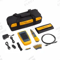 FLUKE NETWORKS Cable Tester Kit: LinkIQ, Pro Kit with IntelliTone Probe - 3pk, LIQ-KIT-3 Pack, 10 GB. Key specifications — Communication Protocol: Ethernet; Manufacturer Part Number: LIQ-KIT-3 Pack; Alert Type: Digital Display; Compatible Cable Type: Twisted Pair; Data Safe Monitor: No; Digital Memory Capacity: 10 GB; Display Screen Type: LCD Touchscreen; Display Type: Digital.
