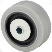 APPROVED VENDOR Caster Wheel: 3 in Wheel Dia., 1 1/4 in Wheel Wd, Rubber, 200 lb Load Rating, Gray (MPN 2RYW3). Key specifications — Wheel Core Material: Plastic; Wheel/Tread Color: Gray; Brand: APPROVED VENDOR.