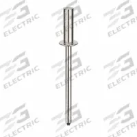 Blind Rivet,1.521" L,0.124" dia,PK500: Inch, 1 33/64 in Overall Lg, 27/64 in Body Lg, Dome, 500 PK (MPN AD44AH201). Key specifications — Brand: POP AVDEL.