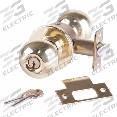 ARROW Door Lockset: Storeroom Knob Locksets, Brass, Interchangeable Core