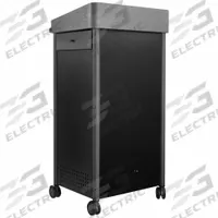 NATIONAL PUBLIC SEATING Lectern: Charcoal, Laminated Particle Board/Steel, 45 1/2 in Overall Ht (MPN GSL). Key specifications — attr986520: Charcoal; attr986513: NATIONAL PUBLIC SEATING; attr986538: Laminated Particle Board; attr986530: Yes.