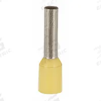 PANDUIT Wire Ferrule: 14 AWG Max Wire Size, Holds 1 Wire, Yellow, Polypropylene, 0.09 in Ferrule Dia (MPN FSD79-8-D). Key specifications — Brand: PANDUIT.