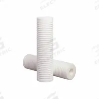 3M Water Filter Cartridge: 1 micron, Solid, 10 gpm, Polypropylene, 10 1/2 in Overall Ht (MPN RT10Y16G20NN). Key specifications — Brand: 3M; Filter Media: Polypropylene.