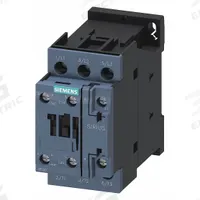 SIEMENS IEC Power Contactor: Non-Reversing, 3 Poles, 3NO Contacts, 32 A, 480V AC Coil (MPN 3RT20271AV60). Key specifications — Brand: SIEMENS; Integrated Surge Suppression: No.