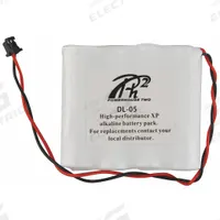 POWER XP Door Lock Battery Pack: 6V DC, 2,900 mAh Capacity, 2 in Ht, 2.2 in Wd, Fits S7400-12 Model (MPN DL-5). Key specifications — Battery Cross-Reference: S7400-12; Fits Model: S7400-12; Voltage - Batteries: 6V DC; Brand: POWER XP.