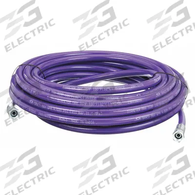 GRACO High-Pressure Spray Hose: 1/4 in Inside Dia, 50 ft Overall Lg, Nylon, Nylon - Paint Sprayer Hoses