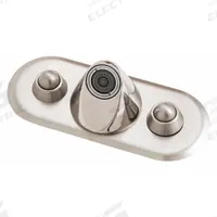BESTCARE Ligature Resistant Bathroom Faucet: WH3377, Centerset, Brass, Chrome, Manual, Pneumatic. Key specifications — Brand: BESTCARE; Color/Finish: Chrome; Power Source: Pneumatic; Water Supply Type: Hot and Cold Lines.
