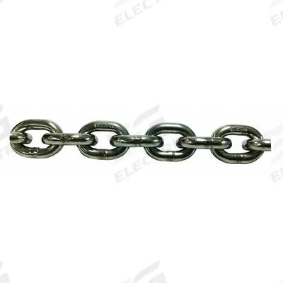 PEWAG Straight Chain: 3/8 in Trade Size, 63 Chain Grade, 316 Stainless Steel - Grade-63 Corrosion-Resistant Lifting Chains