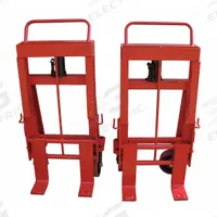 DAYTON Machinery and Equipment Mover: 4,000 lb, 23 in L x 16 1/2 in W x 43 5/8 in H Overall (MPN 13V414). Key specifications — Handle Type: Flow-Back; Includes Straps: Without Straps; Brand: DAYTON.