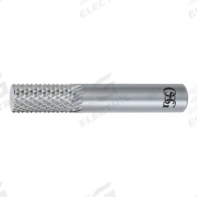OSG Solid Router Bit: Diamond Cut, Burr End, 1/8" Cut Dia, 7/16" LOC (MPN 640-1252) - Diamond-Pattern Router Bits for Composites